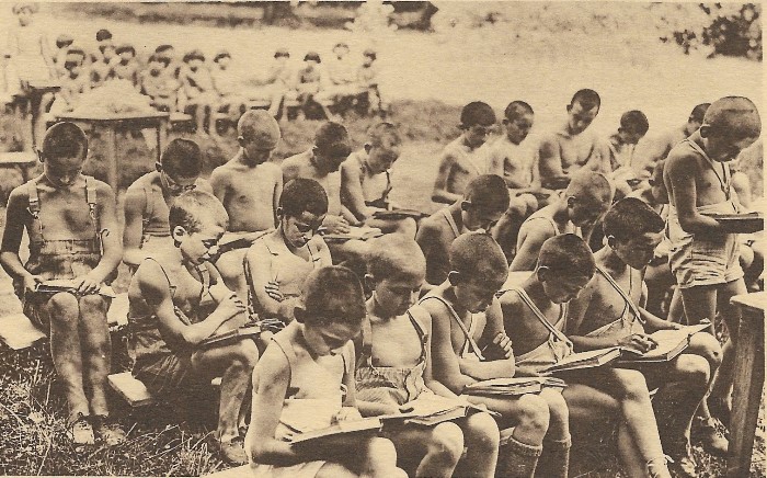 Calmette N°11 : classe en plein air