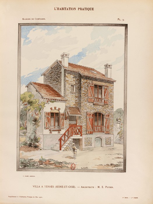 Castel Caint Jean : gravure