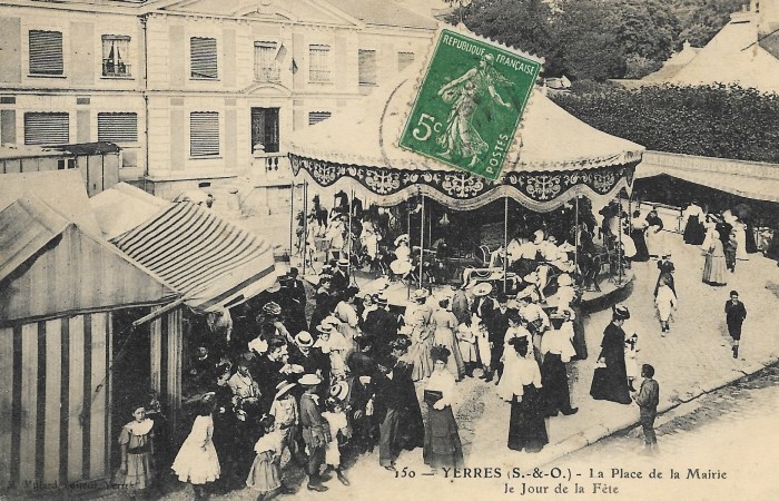 Place Mairie fête