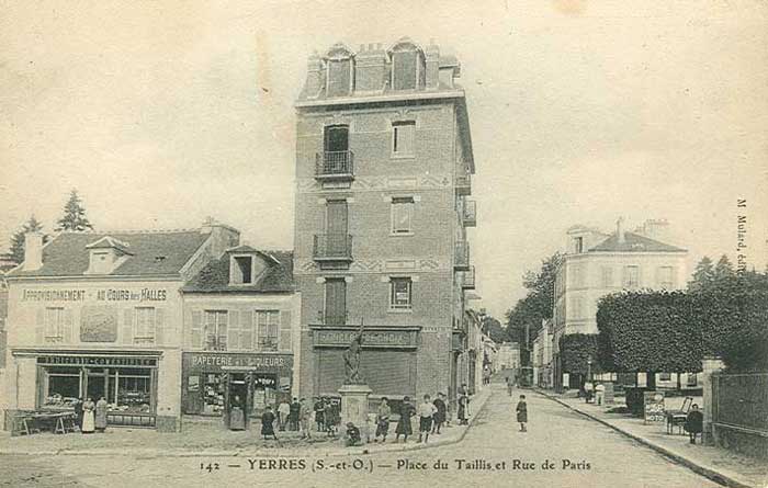 Angle rue de Paris, rue de Concy