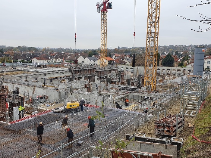 Rue de Concy Chantier de la Gare