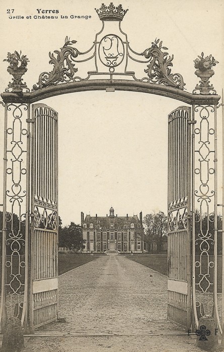 Grille du château de la Grange