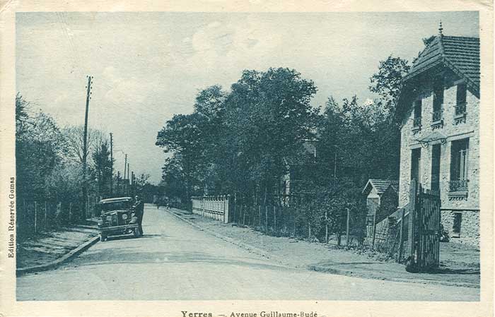 Avenue Guillaume Bud