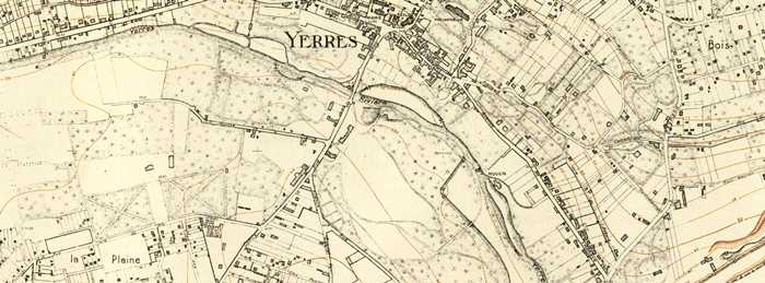 Cadastre Tournelles 1945
