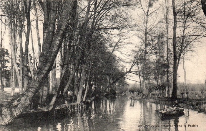 Canotier sur l'Yerres