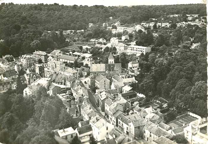 Vue arienne vers 1960